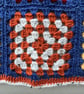 Crochet Granny Square Single Bed Topper or Sofa Blanket - Image 5