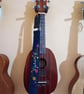 Personalised ukulele strap, custom uke neck strap - Image 10