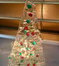Fused glass Christmas tree t-light shades - Image 6