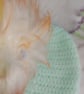Matching Mum and Baby Crochet Hats, Pastel Green Pom Pom Beanie Set  - Image 10