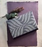 Plush hand pieced and quilted Muji notebook with free personalisation