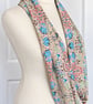 William Morris Hyacinth Infinity Scarf, 100% cotton  - Image 3