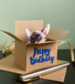 Siamese Cat Card; Personalised, Birthday or Blank. Gift card for cat lovers - Image 7