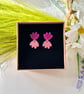 Modern Abstract Shell Earrings - Image 4