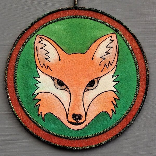 FFPM150 - Foxy Embroidery Mandala - 20cm (8") roundel