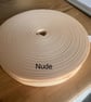 5 meters 1" (25mm) nude cotton bias binding 