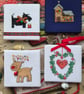 Cross Stitch Christmas Decorations