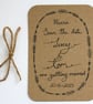 Woodland Wedding Save the date - Image 1