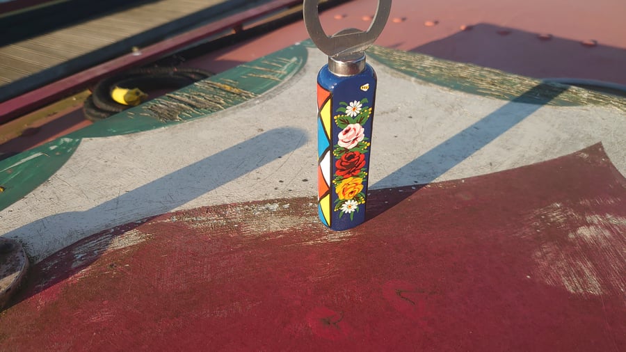 Gig Spanner with traditional rose and castle artwork 