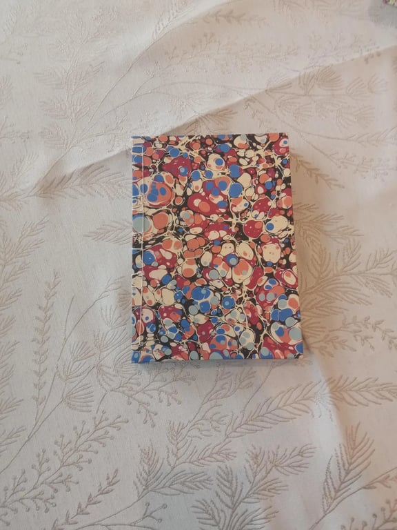 Neutral tones sketchbook hand sewn with linen thread. Artist Journal