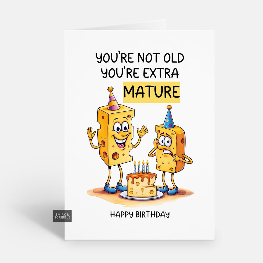 Unique Funny Birthday Card For Him Or Her 