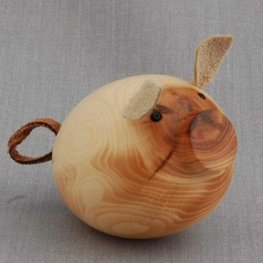 Papa Pig in Yew