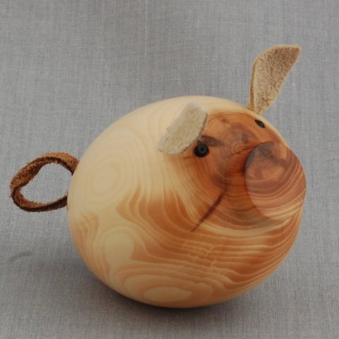 Papa Pig in Yew
