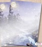 Letter Writing Paper - Spirit Animal Guides: Wolf - Image 2