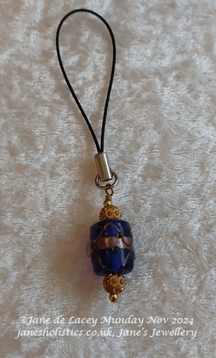 Beaded Bag Charm