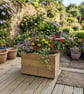 Reclaimed Wood Garden Planter - Decking Board Planter, Pressure Treated - Image 1