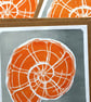 Orange Ammonite Card - Image 5