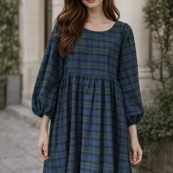 Black Watch Tartan dress