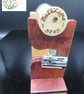 Handcrafted Ash wood Shaving Brush with Silvertip Knot (SKU-SB03 - Image 6