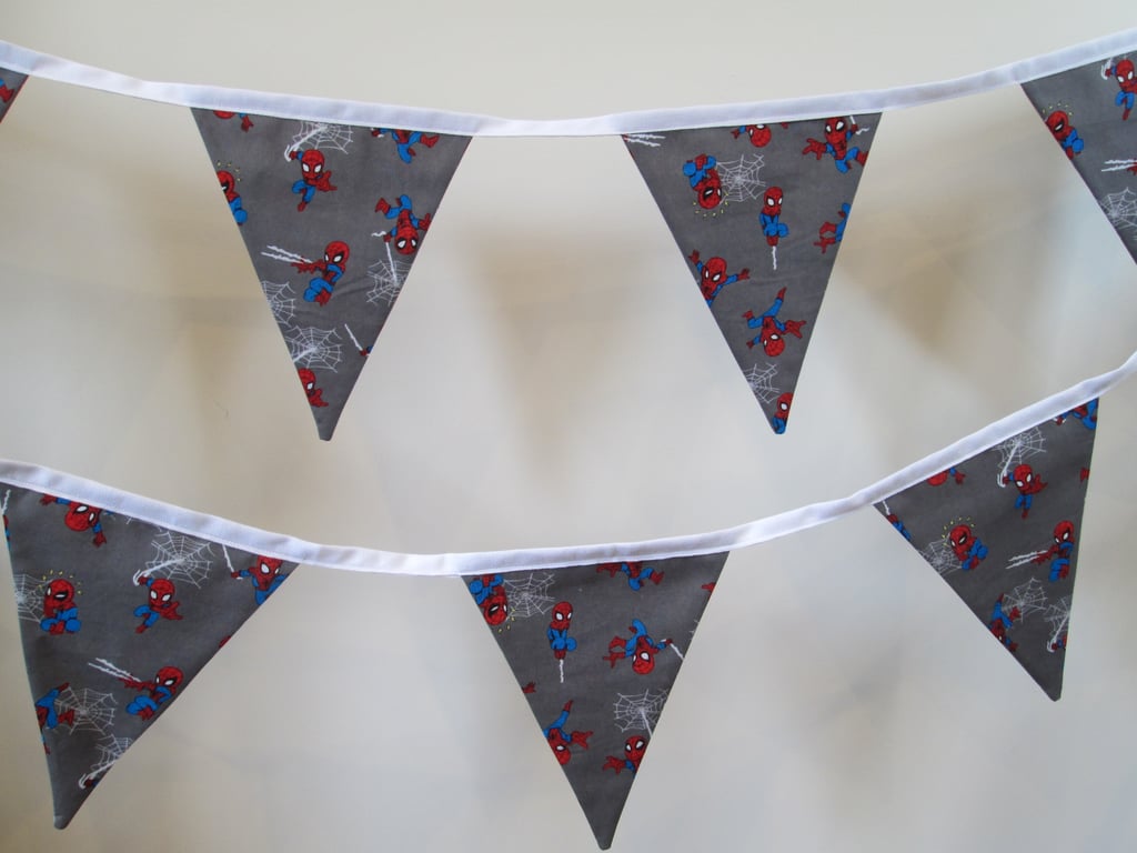 Spiderman Bunting