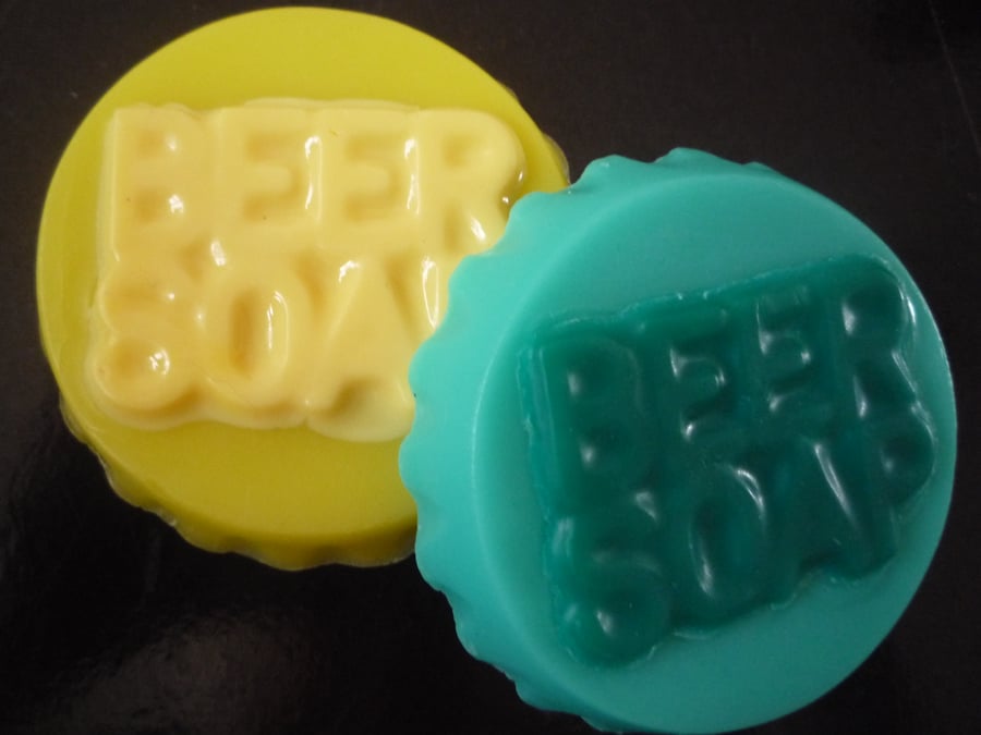  beer bottle top novelty soap gift