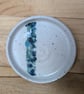 Olive or trinket dish (heavy speckles green blue)