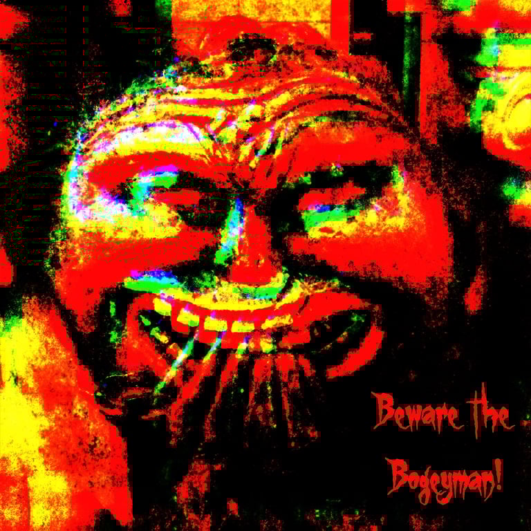 Beware the Bogeyman Halloween Card