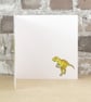 Dinosaur T-Rex Birthday Card - Image 2