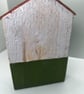 Christmas hand painted wooden house - Image 6