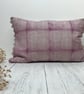 Hand Printed Linen Lampshade in Raspberry Red - Image 5