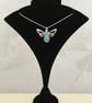 Azure Bumble Bee Pendant - Image 6