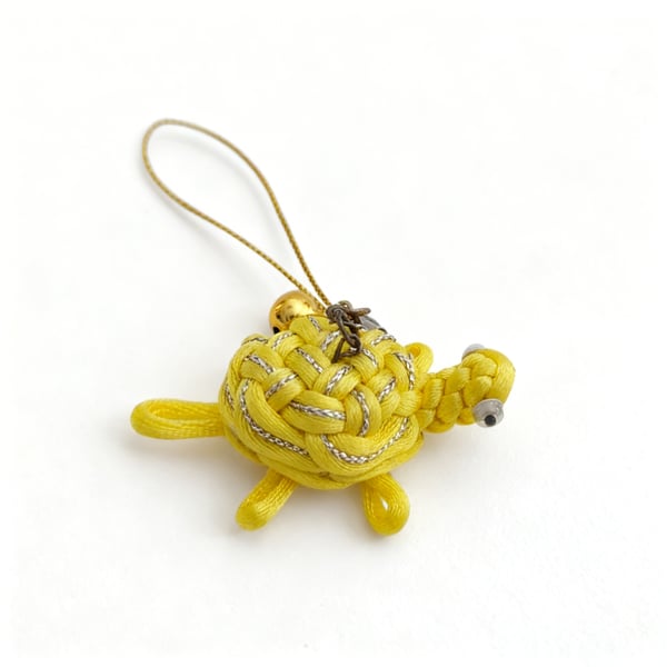 Chinese Knot Miniature Turtle Bag Charm (Small)