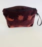 Chocolate Sun and Moon velvet makeup bag - Image 4