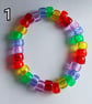 Rainbow Pride Beaded Bracelet - Image 3