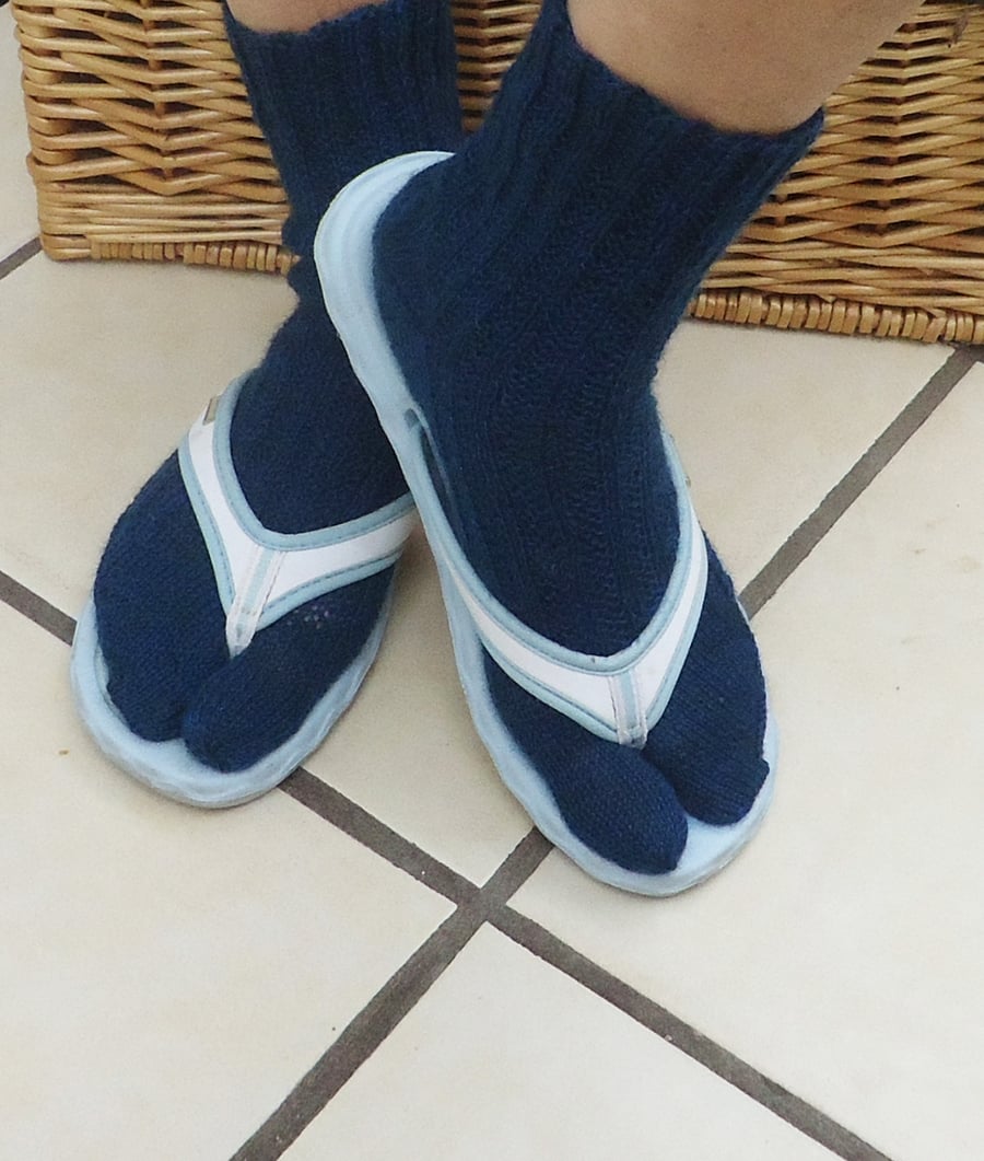 Flip Flops Socks, Tabi Socks, Split Toe Socks, Thong Socks, Toe Socks for Women