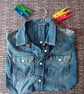 Denim Shirt Peg or Storage Bag - Image 1