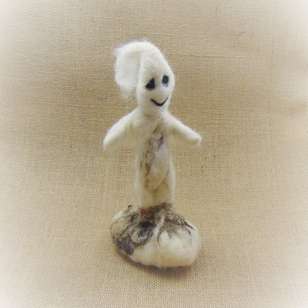 Spooky Halloween Gift, Halloween Ornament, Cute Ghost, Halloween Ghost Figurine