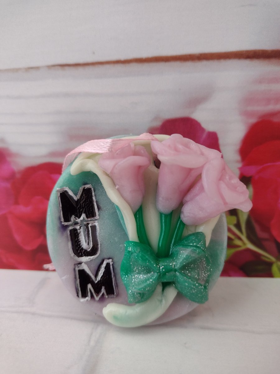 Mum Flower Bouquet Decoration, Mum Gift, Flowers Hanging Decoration