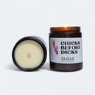 Chicks Before D-cks Candle