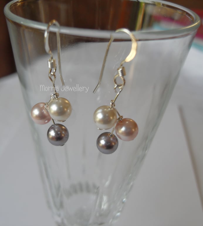 Pearl Cascade Earrings
