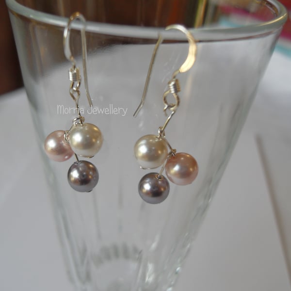 Pearl Cascade Earrings