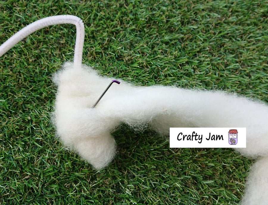 Natural Armature Core Wool For Needle & Wet Felting 100g - 1Kg