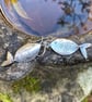 Big silver fish earrings - Image 7