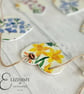 Handmade Floral Wooden Heart Bunting Garland. Emma Bridgewater Wildflowers - Image 4