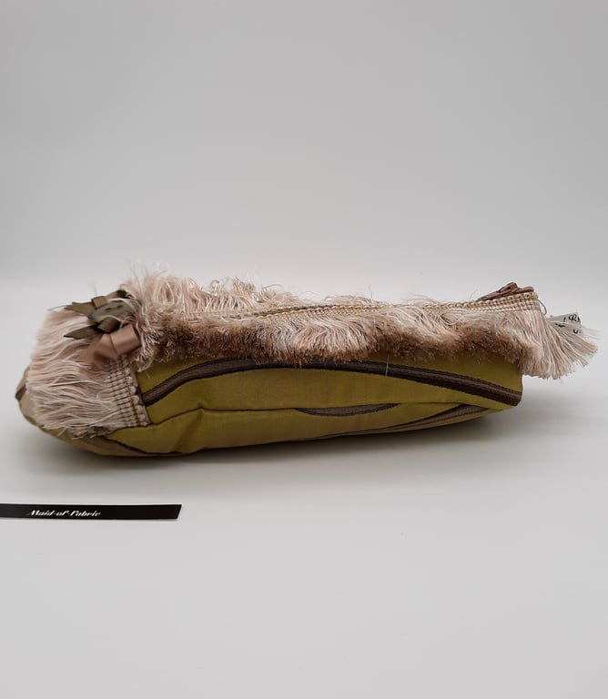 Pencil case shoe in olive green,  free uk delivery. 