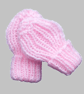 KNITTING PATTERN PDF Preemie Pink Mittens - Image 3