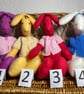 Soft Toy Bunny. WITHOUT Jacket for Newborn, Bunny WITH Jacket for 36 months.
