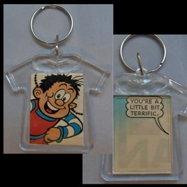 T-shirt Keyring - Terrific!