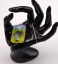 Coming in to Land, Fused Glass Pendant with Sterling Silver Findings - Image 10