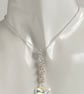 Crystal Pendant, Choker Style Necklace - Image 5